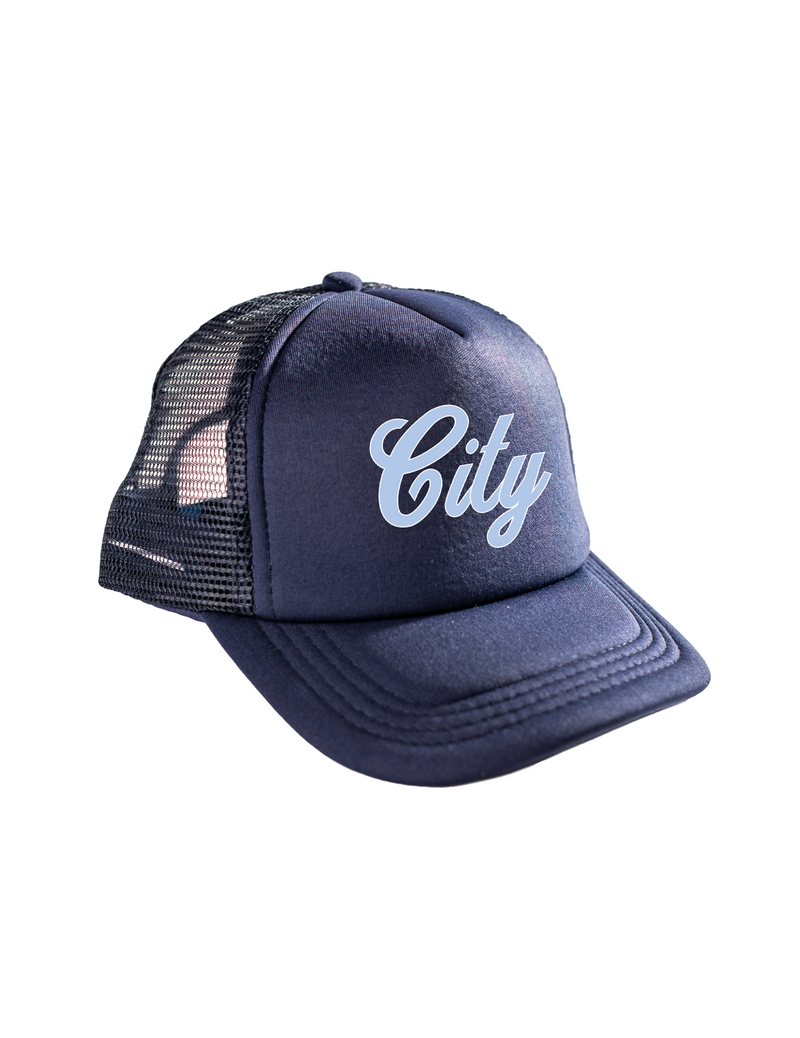 CITY Navy Trucker Hat